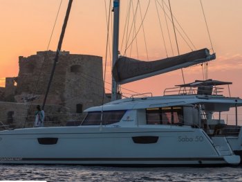 Prenájom jachty, dovolenka na jachte - Fountaine Pajot Saba 50 - 6 + 1 cab. - Sunset