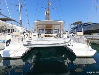 Pronájem jachty, dovolená na jachtě - Nautitech 40 Open - 4 + 2 cab. - Rosa