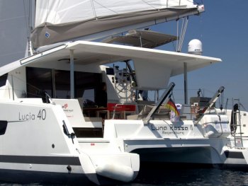 Prenájom jachty, dovolenka na jachte - Fountaine Pajot Lucia 40 - Luna Rossa II