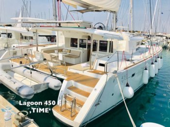 Yacht Booking, Yacht Reservation - Lagoon 450 F - TIME }